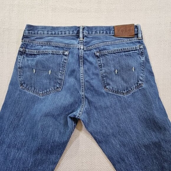 Polo Ralph Lauren Jeans Men's 35 X 26 Denim Classic Fit 867 Straight Leg EUC - Picture 9 of 14